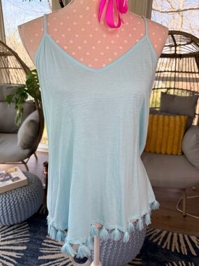 Lilly Pulitzer NYA Tank Serene Blue NWT Medium